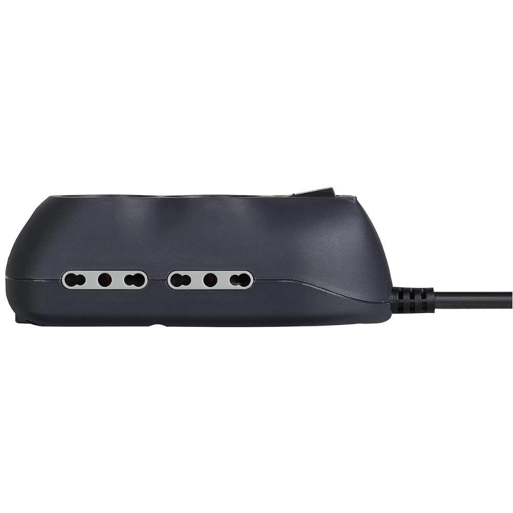 Multipresa bticino 3695gb 4 prese bipasso 10/16a grigia con cavo 1,5mt