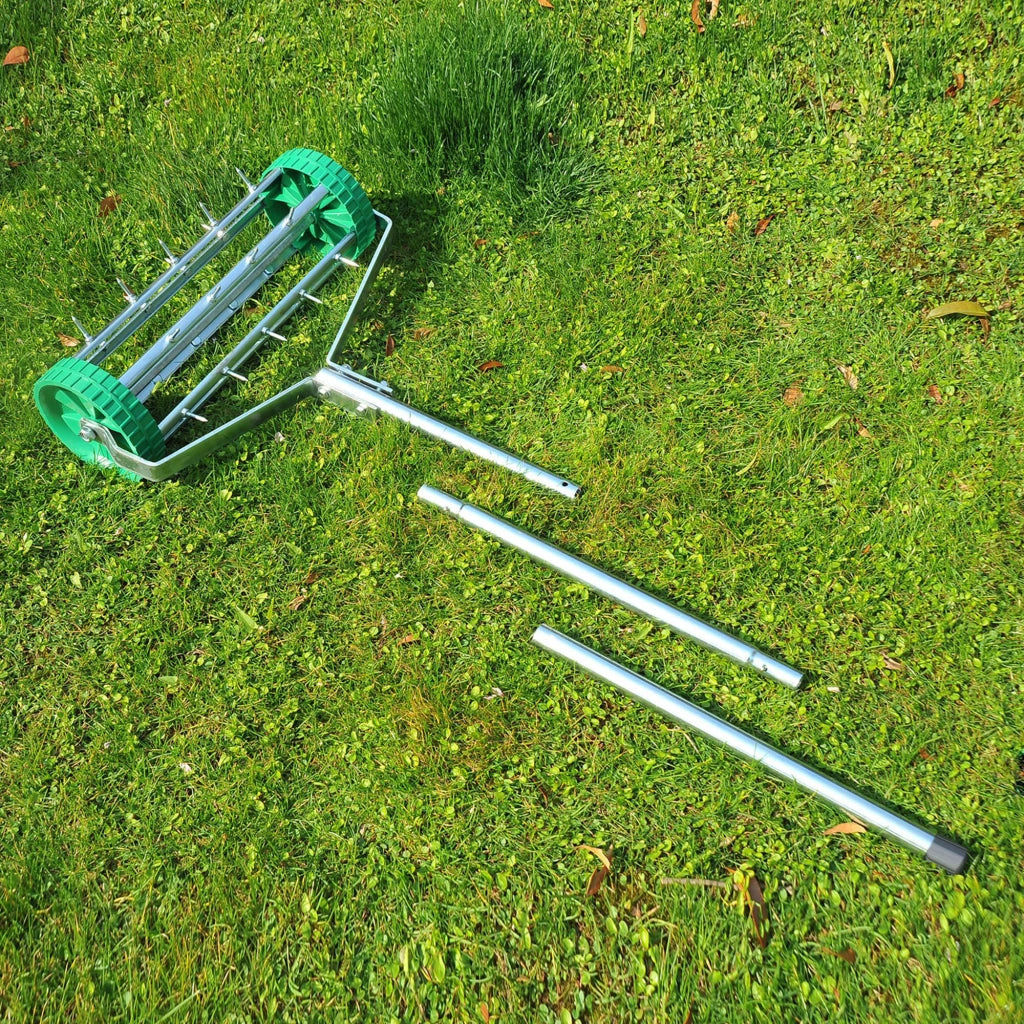 Rullo Aeratore per Prato ¨C Minimal ¨C Verde 98x45x87 cm