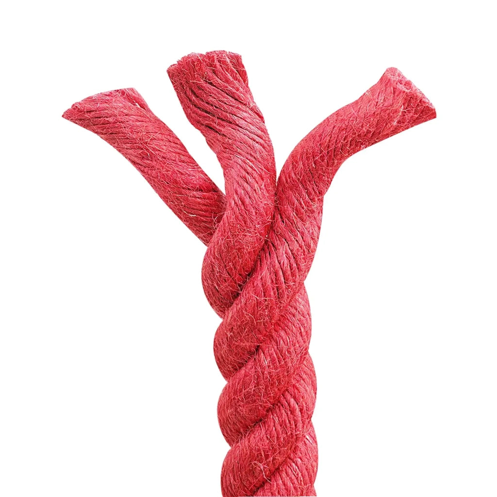 Corda di Juta 24 mm Rosso 100% juta Tossa 42011730