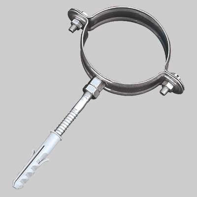 COLLARE FERMATUBO - Ø 140 - Per canne fumarie - 2 pezzi - MADE IN ITALY
