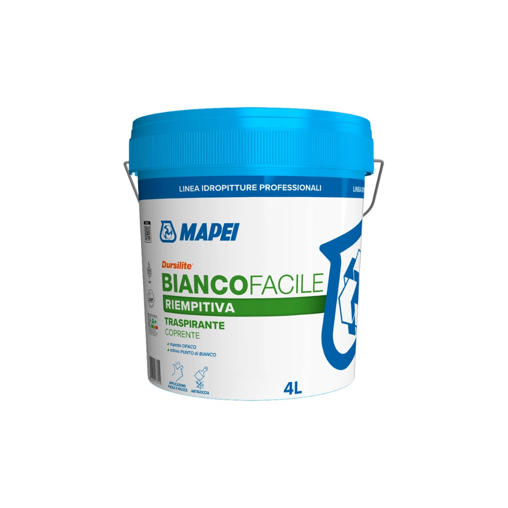 Dursilite idropittura traspirante bianco facile 4 litri