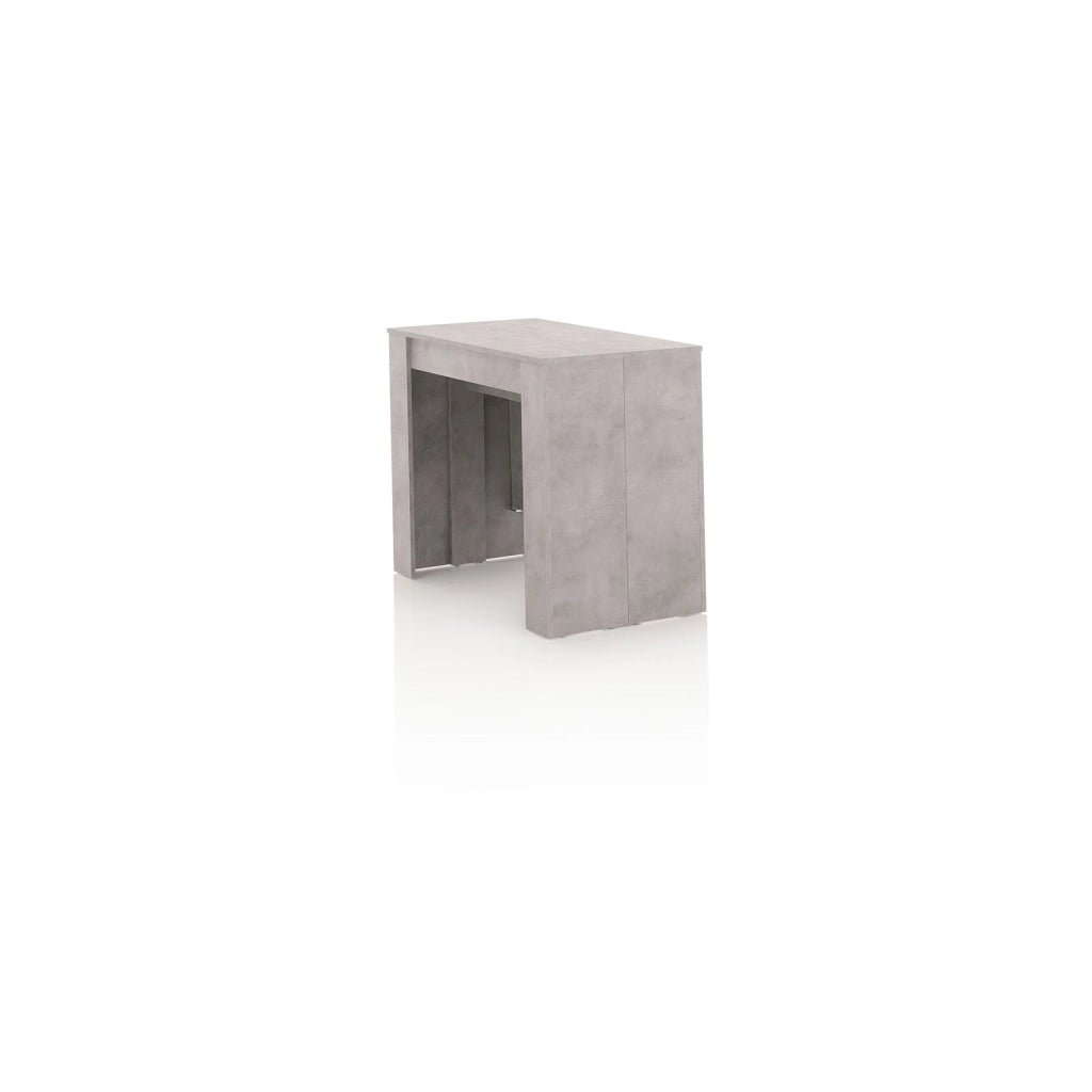 Consolle Allungabile 54/252x78,5x78 cm in Melamina Cemento