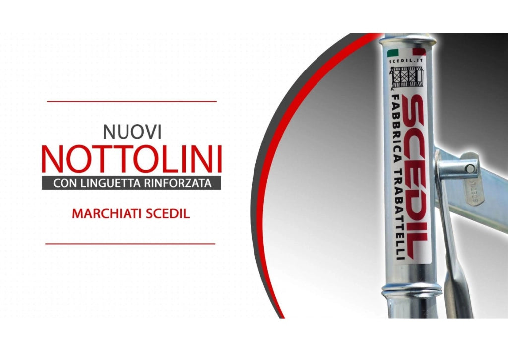 Trabattello TERNO-1 Altezza lavoro 3,90 metri