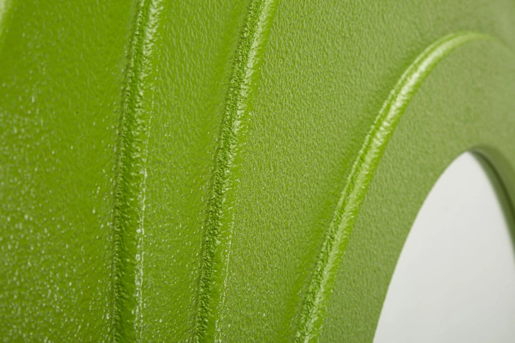 Specchio da Muro Dafne Verde 90x4x165 cm in MDF e Specchio Verde