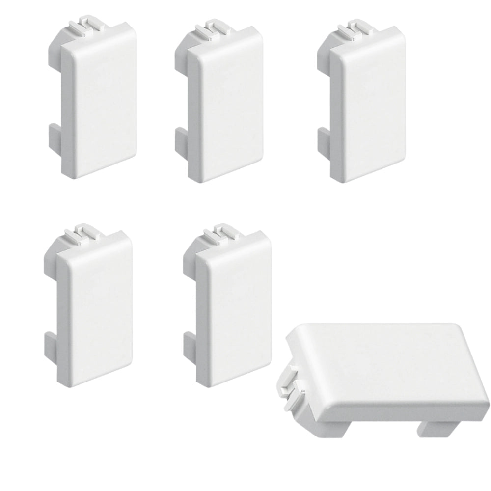 Kit adattatore 1 modulo copriforo compatibile con bticino matix am5000 *** numero pezzi 6, confezione 1
