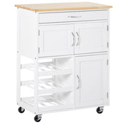 Tavolino da caff¨¨ ¨C zephmum ¨C Bianco e Rovere, 67x37x87 cm