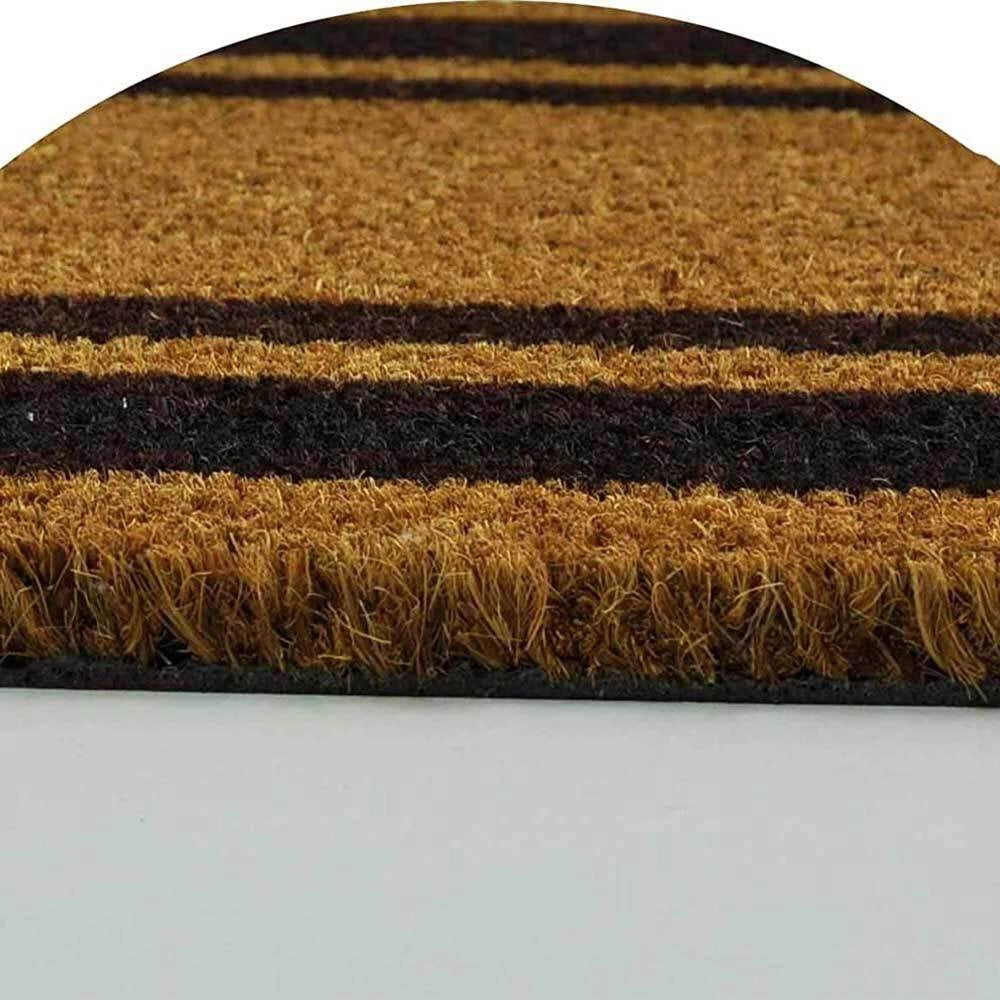 Zerbino classico rettangolare in fibra di cocco naturale cm 60 x 120 per casa