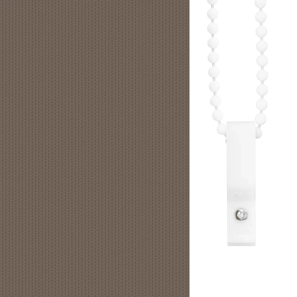 Tenda a rullo oscurante 124,4x230 cm caffè 240163