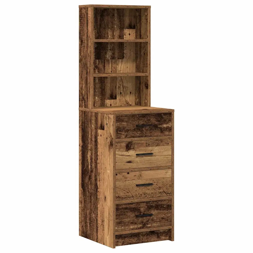 Tavolo da Trucco 3 pz Marrone 40 x 41 x 135 cm 3334225