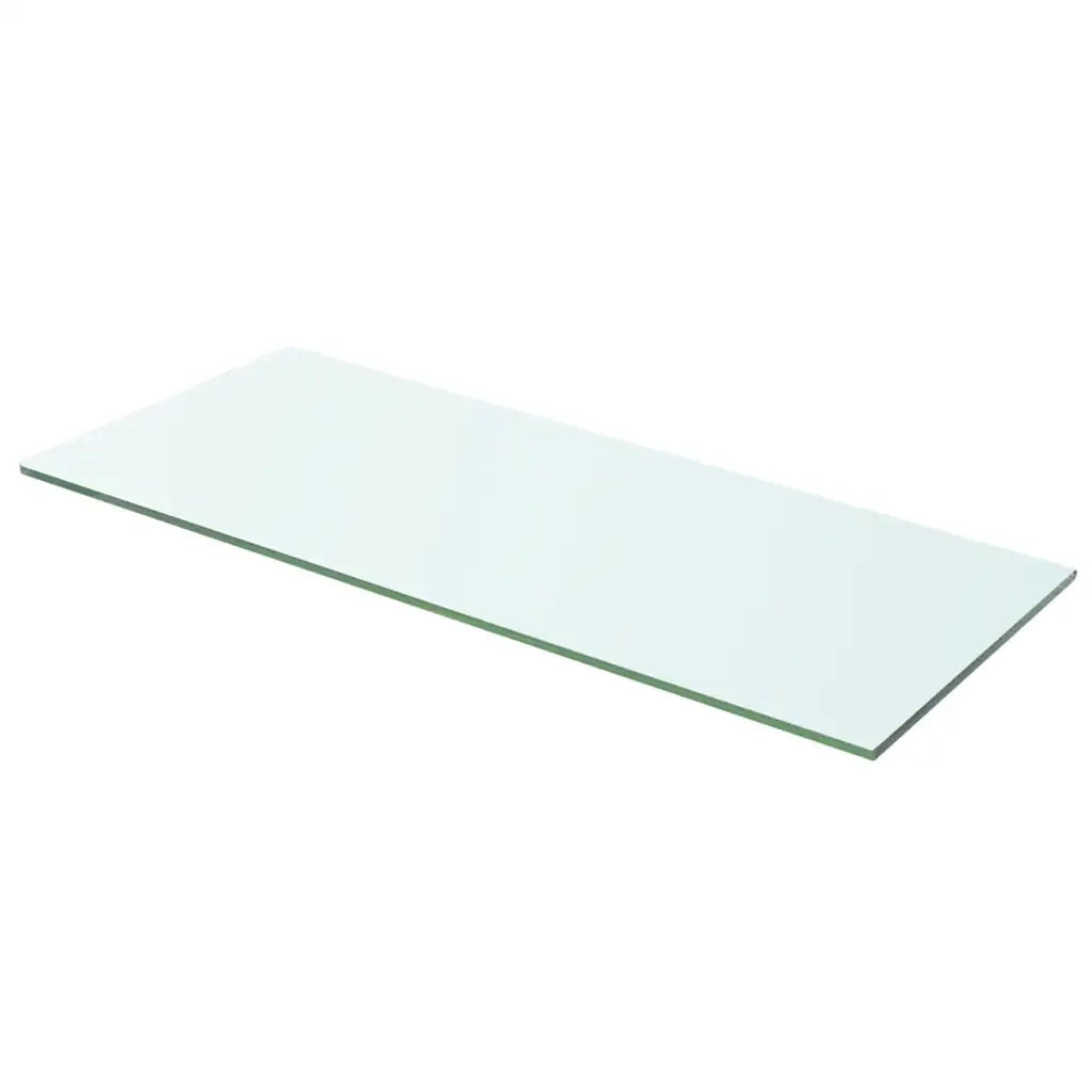 Mensola in Vetro Trasparente 60x20 cm 243824