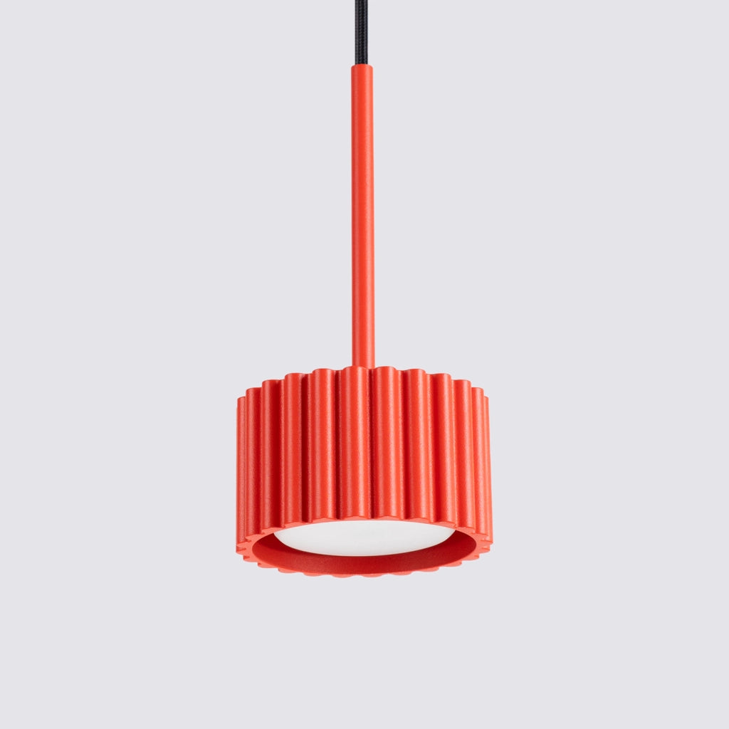 Lampada a sospensione AURA 1 rosso Gx53