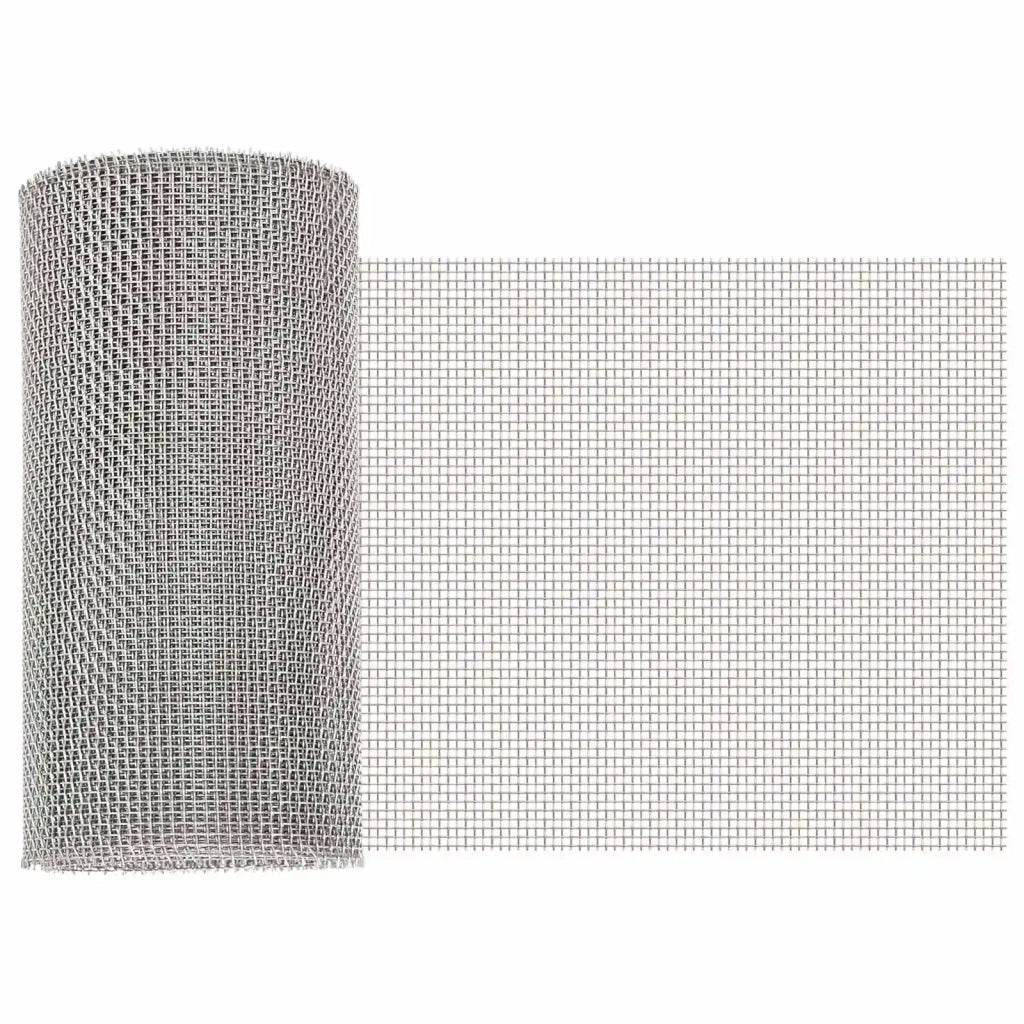 Rete per schermatura 20 x 500 cm 8 Mesh Argento 42039663
