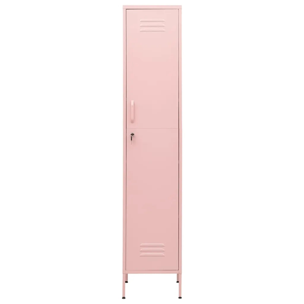 Armadio Rosa 35x46x180 cm in Acciaio