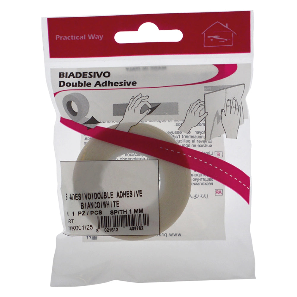 NASTRO BIADESIVO mm. 19 x 1,5 mt  - BricoGo