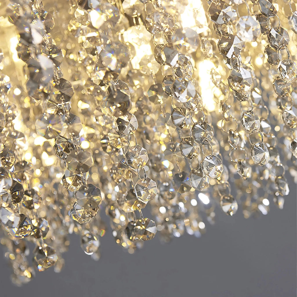 Lampada Da Soffitto APP1787-16CP 60 Cm Gold