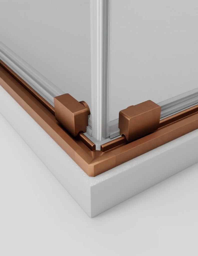 Box doccia ingresso angolare 2+2 ABANTE (TWENTY) 90x90 cm Rame