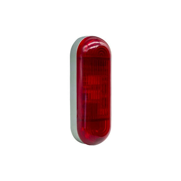 MODULO SPIA CANCELLO APERTO LUCE MICRO FLASH ALLARME 550/1041 LED ROSSO