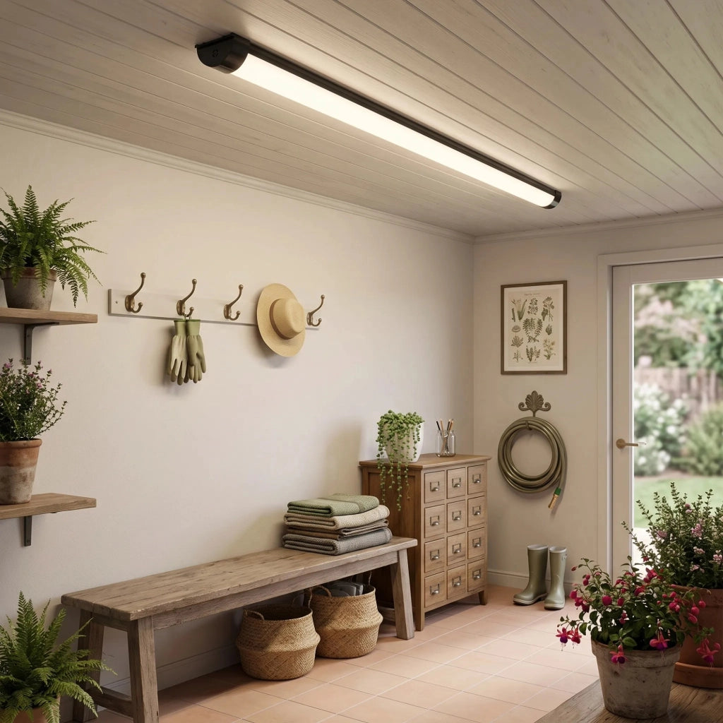 Lampada Led Jnh056-42n Black 150 Cm