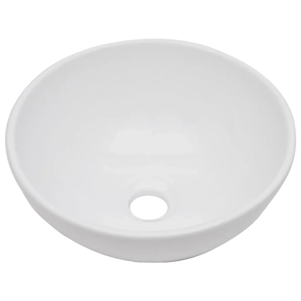 Set Mobili da Bagno 2 pz Ceramica Nero 279338