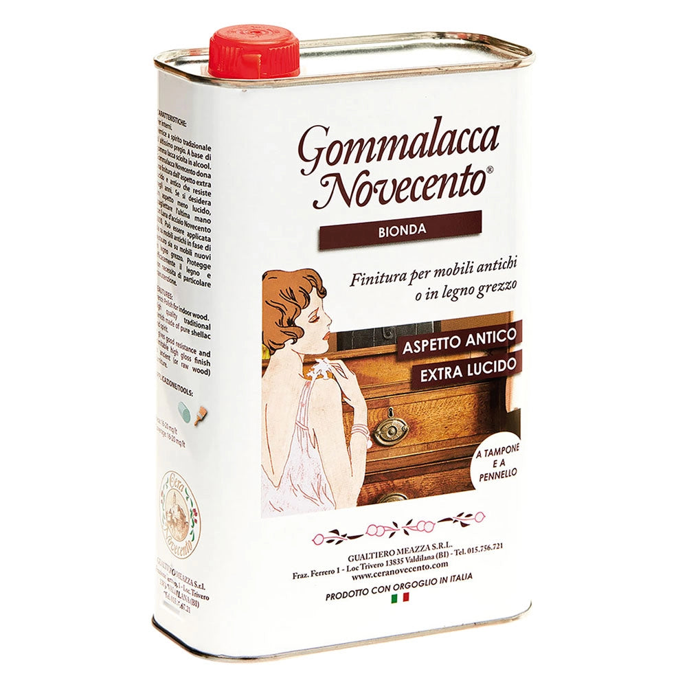 Vernice Gommalacca Bionda Novecento 1 Lt