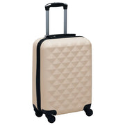 Trolley a Custodia Rigida Oro ABS 92421