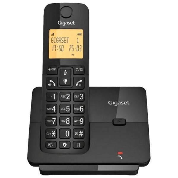 Cordless doppio gigaset essential 300 duo black vivavoce - SIEESSENTIAL300DUOBK