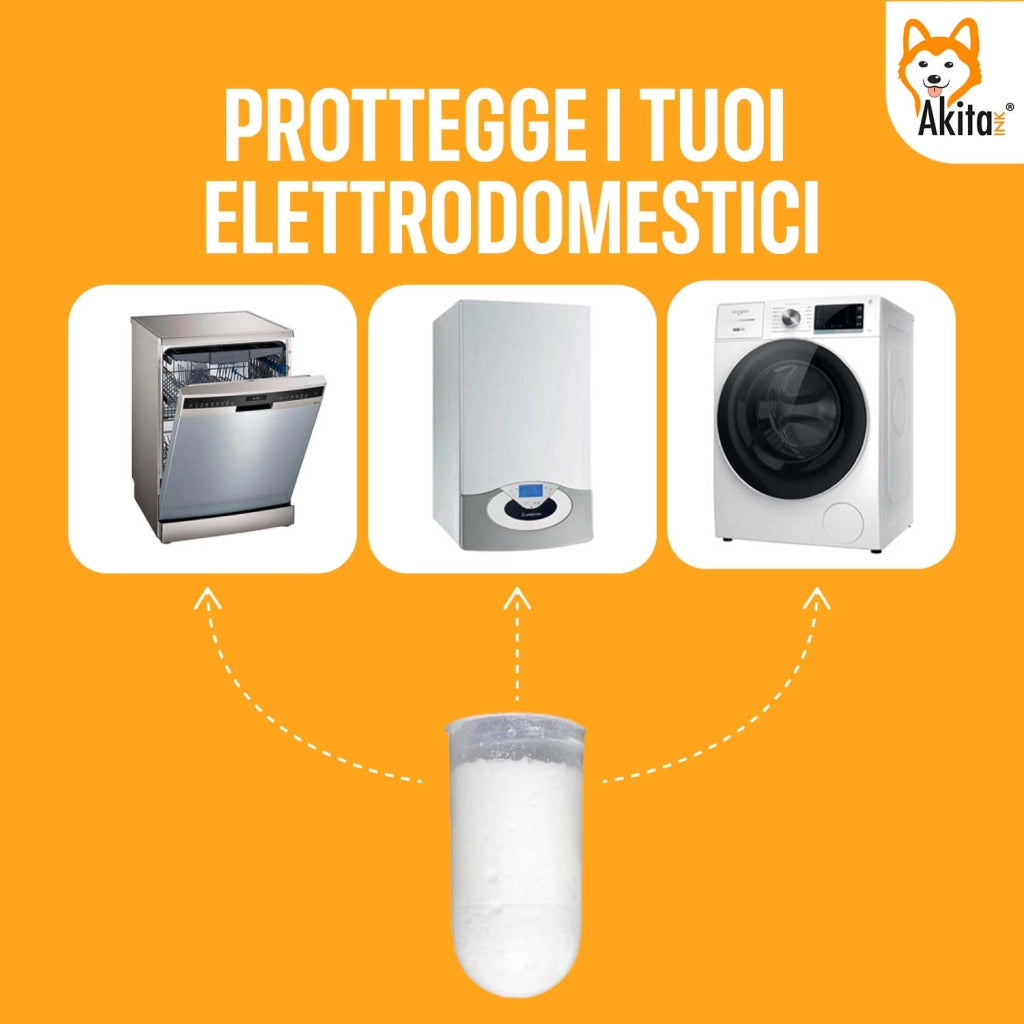 Akitaink 12 Cartucce Polifosfati Anticalcare Caldaia