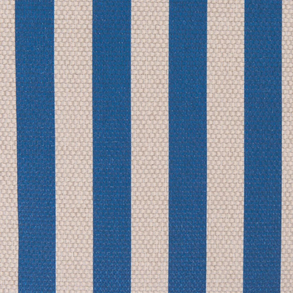 Set di 3 cuscini da esterno blu e beige in olefina decorativi per giardino