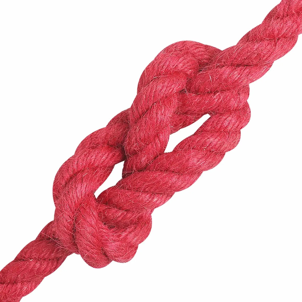 Corda di Juta 10 mm Rosso 100% juta Tossa 42011714