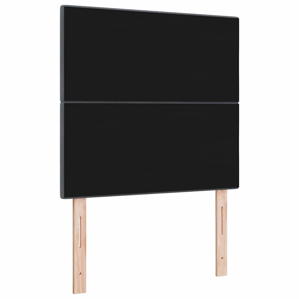 Testiera | Testata Grigio scuro 80 cm Velluto