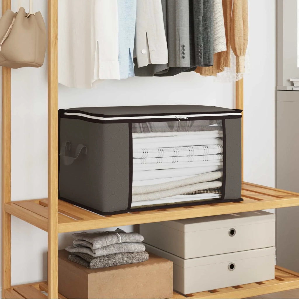 Scatola di stoccaggio con finestra laterale trasparente Grigio CFW5158464