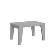 Tavolo allungabile 140/244x90 cm Naxy colore cemento
