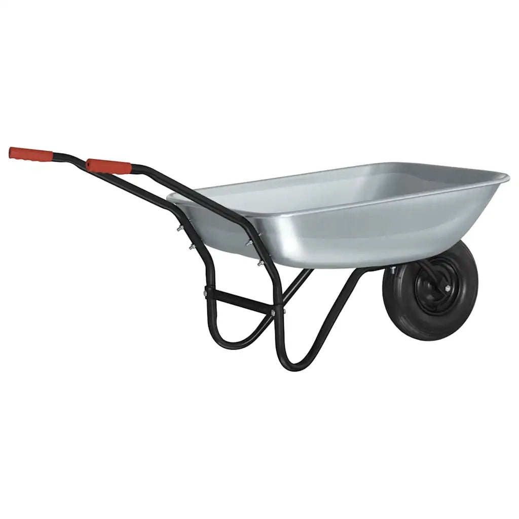 Carriole Argento e Nero 133 x 62,5 x 58 cm Acciaio 42007975