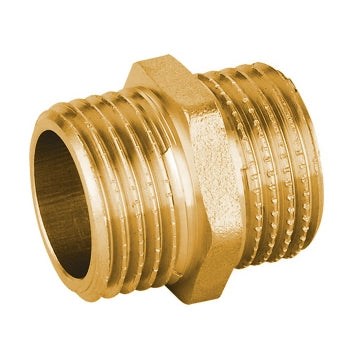 NIPPLE DIRITTO MM IN OTTONE GIALLO PESANTE IBP- 11/4- IBP- pezzi 1