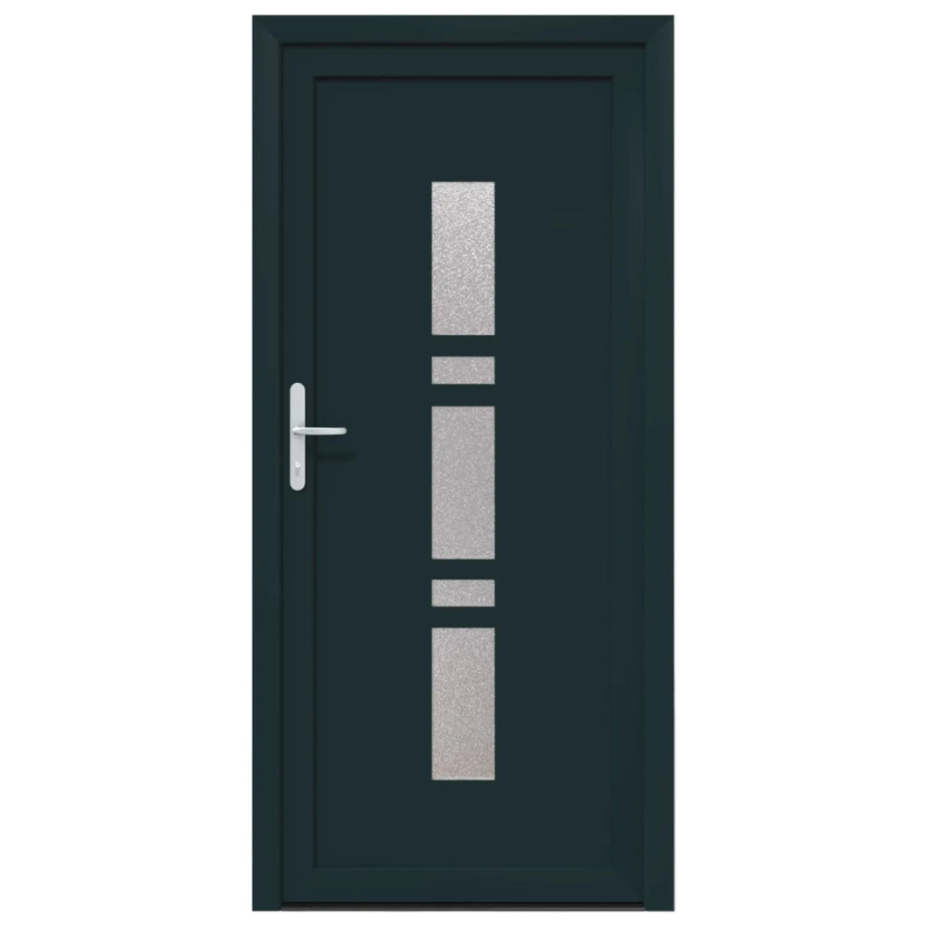 Porta Frontale Antracite 98 x 208 cm PVC 3445737