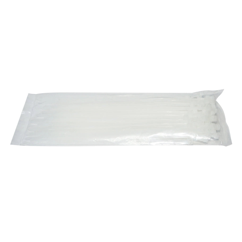 Fascette in plastica bianche 4.8×250 mm – set da 100 pezzi Breckner Germany