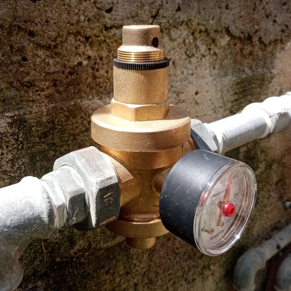 Malgorani 1/2 pn 25 riduttore di pressione per acqua e aria - con bocchettoni