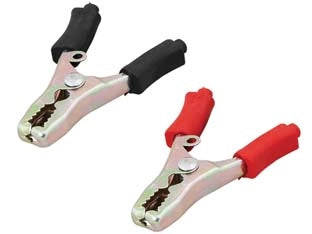 PINZA PER CAVO BATTERIA- - mm.120x95, 60A - colore rosso - 20 pezzi EXCEL