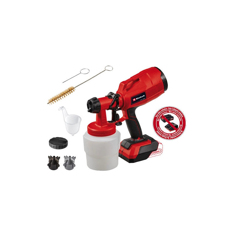 Pistola a spruzzo 18 V – TC-SY 18/60 Li spray gun, 650 ml/min, Power X-Change – Einhell