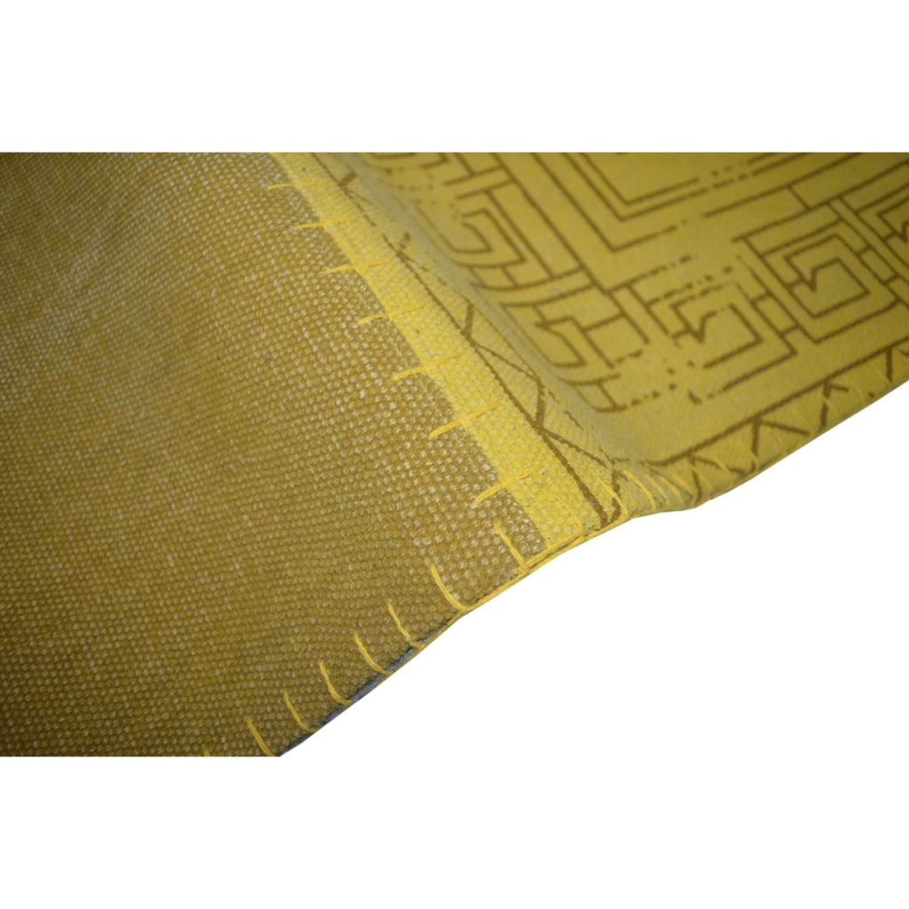 Tappeto Lyrical in cotone stile vintage patchwork blu