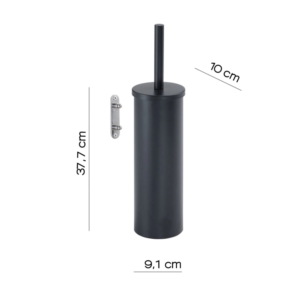 Scopino da muro opla nero matt | eleganza e minimalismo