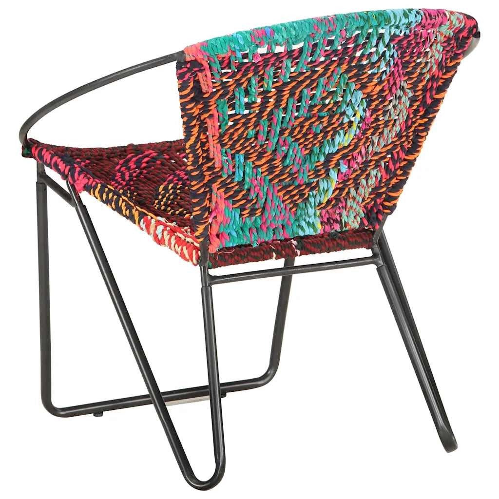 Sedia Acapulco Multicolore in Tessuto Chindi 286609
