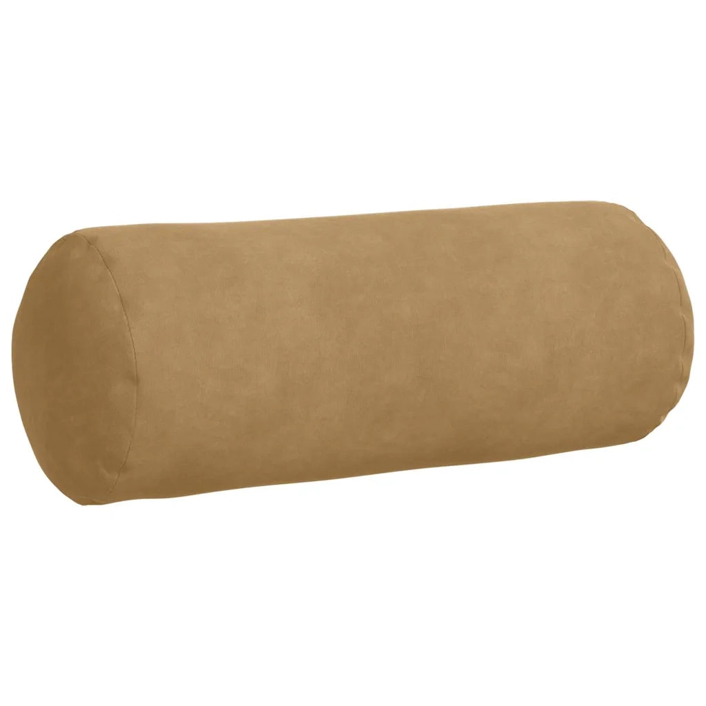 Cuscini a rullo 2 pcs Marrone Ø 15 x 40 cm Tessuto in Cords 42014293