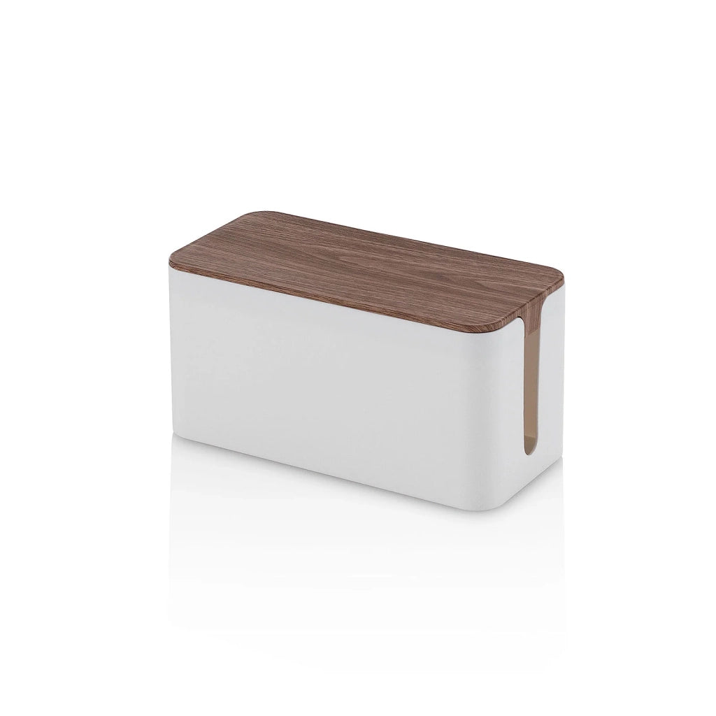Organizzatore per cavi EARL bianco