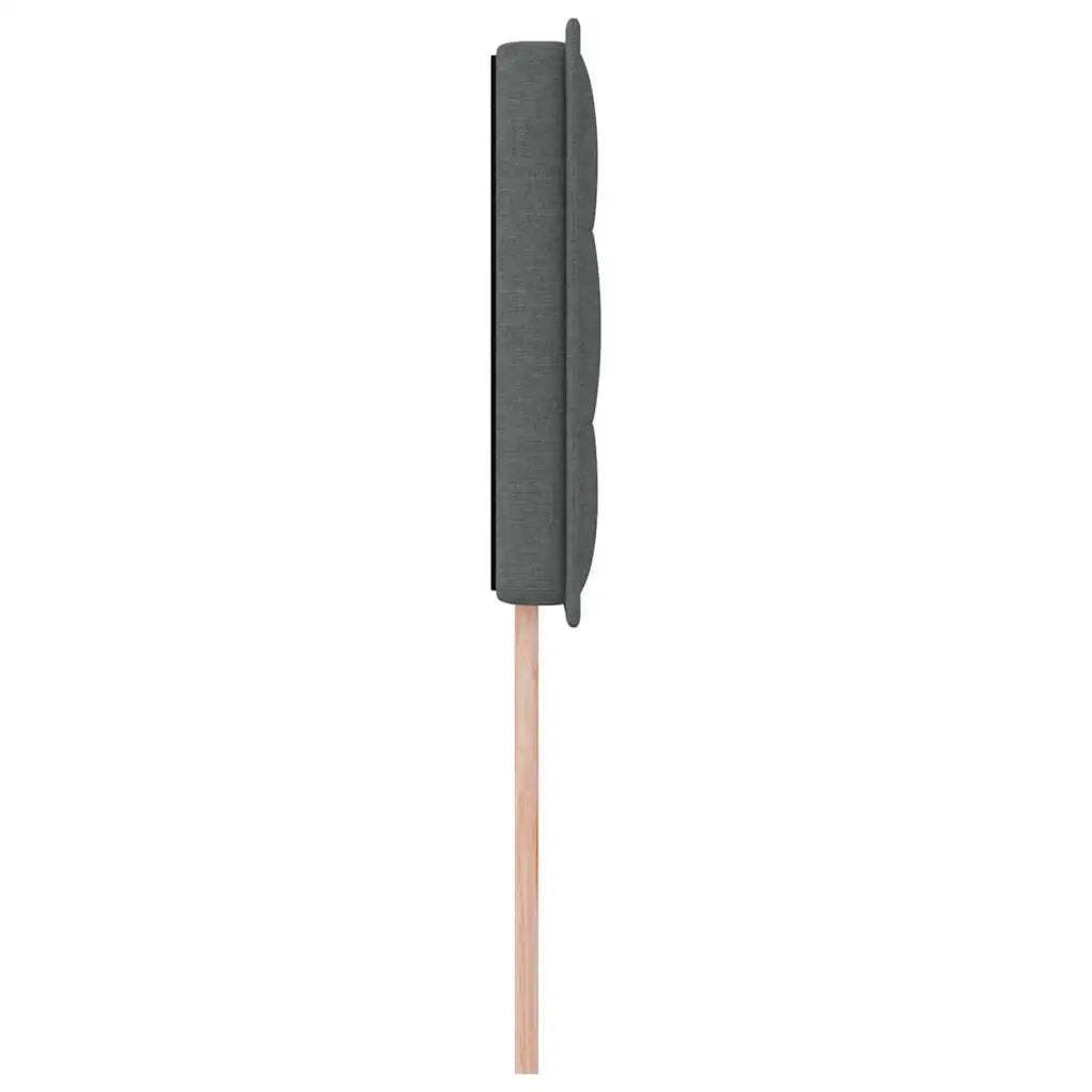 Testiera | Testata Grigio scuro 90 cm Tessuto