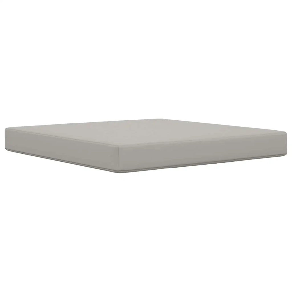 Cuscino per divano da esterno Poliestere Grigio 80 x 80 cm 900847