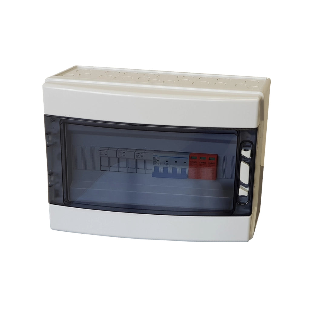 QUADRO ELETTRICO PER IMPIANTI FOTOVOLTAICI MONOFASE 4,5-6KW - QUADRO ELETTRICO MONOFASE - 4,5/6 KW