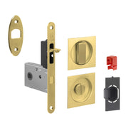 KIT MANIGLIE QUADRO PORTA SCORR EASY G500T ORO