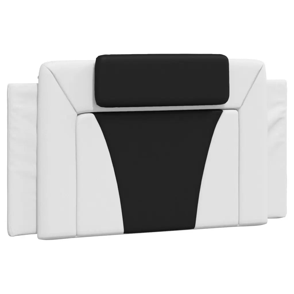 Cuscino Testiera Viana Nero e Bianco 100 cm in Similpelle 374780