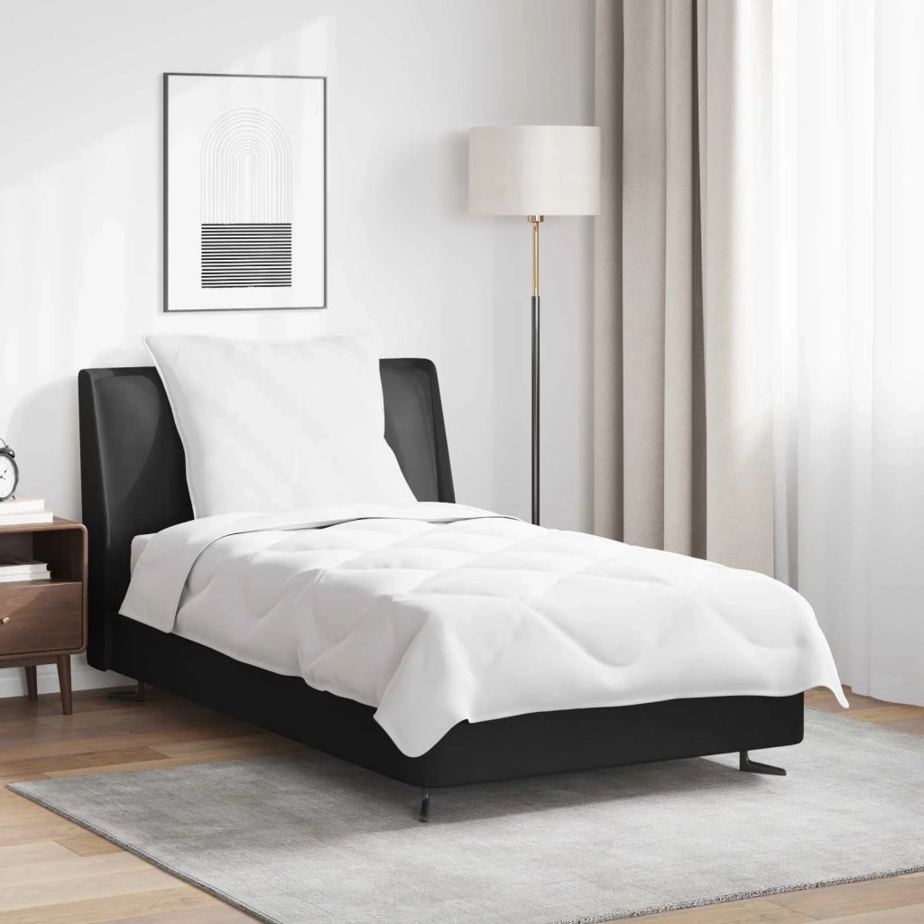 Duvet Estivo con cuscino 2 pcs Bianco Microfibra 3376459